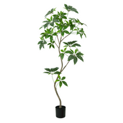 Kunstig Paraply-leaf Tre 180 cm