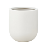 25 cm Dekorpotte Perlehvit